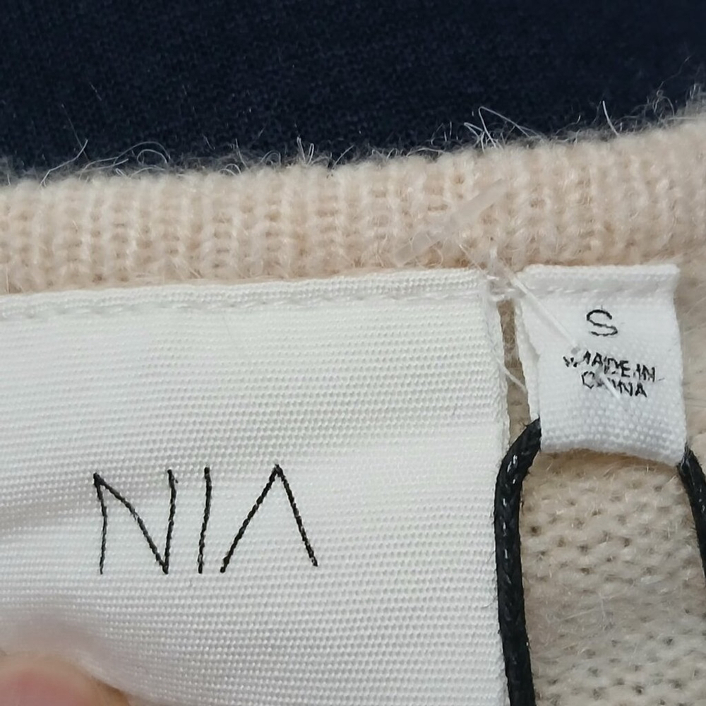 NWT Nia The Brand Ecru Corset Top Size Small - Picture 8 of 9